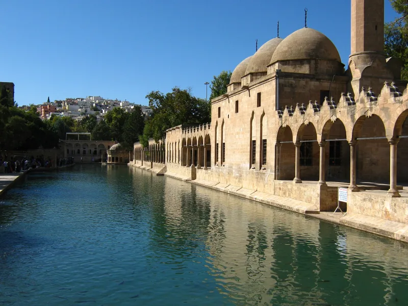 Balykligöl, en Şanlıurfa: el estanque sagrado de Abraham