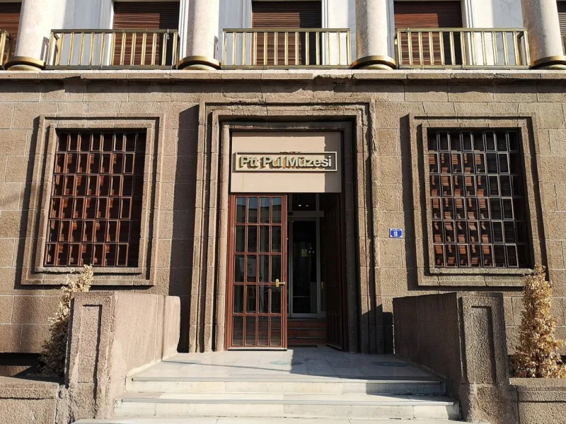 PTT Pul Müzesi — het nationale postzegelmuseum in Ankara