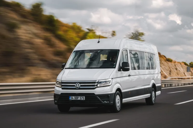 „Volkswagen Crafter Standart“, pervežimas iš Beleko į (GZP) Gazipašo oro uostą