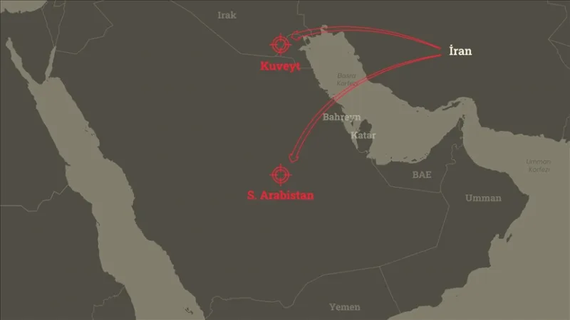 Iranische Medien: Die Karte der strategischen Infrastruktur Saudi-Arabiens und Kuwaits liegt dem iranischen Militär vor