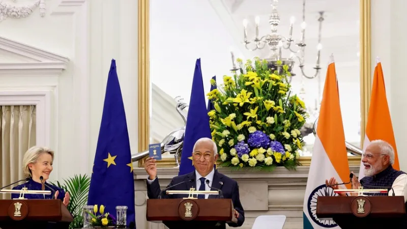 Les droits de douane imposés par Trump rapprochent l'UE et l'Inde dans leur recherche de nouveaux partenariats